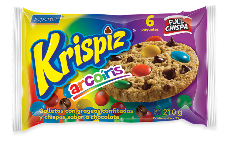 Krispiz Arcoiris 210 g