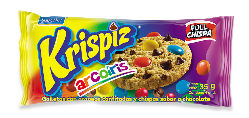 Krispiz Arcoiris 35 g